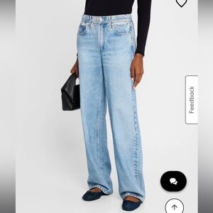 Women's sweatpant jeans